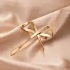 Broche Metálico Exagerado Estéreo Forma de Palma Broche de Tulipa con Lazo Corsage