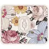 Ins Flor Tapete Escurridor para Encimera de Cocina Control de Agua y Aislamiento Térmico Suave Tierra de Diatomeas Absorbente Tapete para Pies Escritorio de Lavabo de Baño