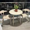 Mesa de Balcón para Exteriores, Mesa Redonda Pequeña de Acero al Carbono Resistente al Sol y la Lluvia para Patio Exterior, Jardín, Tienda de Té con Leche, Uso en Exteriores