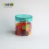 Botella de plástico transparente de 150 ml frasco para envolver regalos frasco sellado grado alimenticio para mascotas frasco de plástico para frutos secos caja de plástico redonda