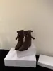 Hebilla de Cinturón Estilo Americano Chuyuji Chica Caliente Botines Botas de Mujer 2026 Diseño de Nicho Botines Cortos Botas Vaqueras