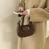 Bolso de Mano de Lunares de Nicho para Mujer, Nuevo Estilo de Invierno, Bolso Cruzado de Lujo Ligero Súper Popular, Bolso de Hombro Versátil Casual