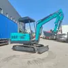 Exportado a Australia: Excavadora Agrícola Pequeña de 3 Toneladas para Construcción de Ingeniería, Máquina Multifuncional para Mover Tierra, Excavadora para Despeje de Terrenos y Trituración