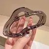 Accesorios para el Cabello de Acrílico No Metálico Nube Hielo-transparente Accesorios de Alta Calidad para el Cabello Pinza Grande Elegante Combinación Perfecta Tiburón Novia