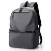 Mochila Simple de Moda para Hombre Mochila Impermeable de Nailon para Computadora Bolsa para Viajes de Negocios, Escuela Gran Capacidad Mochila Casual
