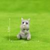 Micropaisaje creativo transfronterizo, pequeños adornos para jardinería doméstica, decoración pequeña, accesorios de resina de bricolaje, simulación de pequeños animales.