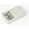 Cajas de Empaque Personalizadas, Cajas Personalizadas de Papel Kraft Blanco, Fabricante de Empaque y Impresión de Productos, Cajas Deslizables Personalizadas, Personalización en Lotes Pequeños