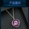 Colgante de cristal 2D con grabado láser, colgante con foto de retrato de personalidad, comercio electrónico transfronterizo, gran venta