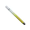 Caneta Stylus Capacitiva Dupla Ponta Cor Degradê 2 em 1 Caneta Touch Ventosa Disco Redondo Caneta Touchscreen Caneta Touch para Desenho e Jogo
