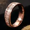 Anel de aço inoxidável de titânio de aço feminino por atacado não-desbotamento design de nicho estrelas ins estilo anel de diamante de alto nível
