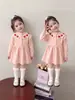 Vestido de Otoño para Niña 2026 Nuevo Estilo Suéter de Punto Infantil Vestido de Princesa Primavera y Otoño Falda Elegante para Cumpleaños de Niña