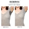 Parche desechable fino de verano absorbente de sudor para hombres y mujeres, parche antisudor para axilas, parche absorbente de sudor invisible sin rastro de tela elástica con borde ondulado