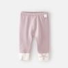 Calça Infantil Chengbao Primavera e Outono Meninos e Meninas Leggings de Bebê com Calça de Algodão Quente Amiga da Pele Classe A Sem Costura Confortável
