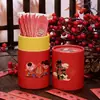 2026 Año del Caballo Lotería Sobre Rojo Cubo Fiesta de Año Nuevo Sorteo Creativo Caja Sorpresa Juego Propio de Lotería Caja de Regalo