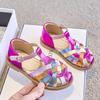 Zapatos Romanos para Niños, Sandalias para Niñas, Punta Cerrada Nuevo Estilo Verano 2026, Zapatos Deportivos para Niños Grandes, Zapatos de Princesa de Moda, Calzado para Niños