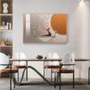 Luz luxo restaurante pintura decorativa alce azul abstrato sala de estar pendurado pintura moderna minimalista banner sala de jantar sala de jantar pintura mural