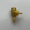 Salida de tubería de agua grifo rociador de agua telar accesorios textiles válvula de agua de cobre grifo de plástico cabeza única doble cabeza