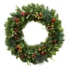 Shengyuan2025 Cruzamento Mais Vendido Guirlanda de Natal Guirlanda de Natal Amazon Guirlanda de Porta Iluminada Flor de Primavera