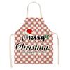 Natal Cross Border Red Hat Decoração de Férias Crianças Sem Mangas Bib Avental de Natal Atacado Cabelo Verde Grinch Avental