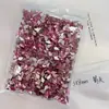 Polvo de Cristal Diamantes para Uñas de Fondo Plano Venta al por Mayor 1440 Rosa Flor de Cerezo Corazón Torcido Cubo de Azúcar Gota de Agua Diamantes para Uñas de Forma Especial