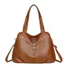 Comércio Exterior Transfronteiriço Feminino 2025 Nova Moda Bolsa Feminina de Grande Capacidade Bolsa Tote Simples Tendência para Senhoras