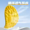 Palmilhas Antibacterianas e Desodorizantes 4D Nuvem com Sensação de Andar nas Nuvens, Absorventes de Suor, Respiráveis e Confortáveis para Ficar em Pé por Longos Períodos, Palmilhas Absorventes de Choque para Esportes para Homens e Mulheres, PU de Alta Elasticidade