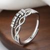 Anillo giratorio de microcuentas, el más vendido en Amazon, para mujer, creativo, antiestrés y ansiedad, joyería de mano para mujer, Europa y Estados Unidos.