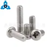 Tornillos de cabeza plana, tornillos de cabeza Phillips, tornillos de ranura en forma de once, tornillos de cabeza hexagonal interior, tornillos mecánicos anti-aflojamiento, tornillos de cabeza redonda, tornillos de cabeza de botón, tornillos de cabeza Torx hechos a medida
