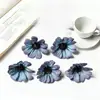 Cabeza de Flor de Crisantemo Pequeño Simulada de 6.5 cm para Pastel DIY, Decoración de Mesa de Postres, Montaje de Escena de Boda y Fotografía