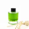 Suministro puntual botella de aromaterapia 100ml botella de vidrio para aromaterapia botella de aromaterapia con flor seca botella volátil de ratán botella cilíndrica