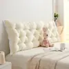 Almofada de cabeceira travesseiro de rolo para quarto de casal no leito encosto tatami acolchoamento macio dormitório sofá anti-colisão proteção lombar frete grátis