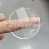 Esponja de Silicone em Pó com Alça Fácil de Maquiar Sem Pó Macia Elástica Q Almofada de Ar Ferramenta de Maquiagem Esponja de Pó Úmido Transparente
