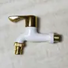 Venta al por mayor del fabricante Grifo de plástico dorado de 4 puntos 6 puntos de enfriamiento único Comercio exterior Lavadora Cocina de apertura rápida Grifo PPR