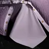 Juego de ropa de cama de cuatro piezas de jacquard cepillado de algodón de fibra larga, 60 hilos, Clase A, con sensación de alta gama, que incluye funda de edredón, sábana bajera y sábana encimera