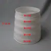 Reductor de anillo para tubo de escape de campana extractora adaptador de conducto de escape junta reductora adaptador de cabeza grande a pequeña accesorios engrosados