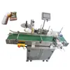 Máquina Selladora de Esquinas Totalmente Automática Etiquetadora Cartón Cartón Sellado Etiquetado Maquinaria Fabricante Máquina Etiquetadora de Esquinas con Tres Cabezales de Etiqueta