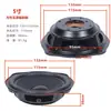 Altavoz Falso 4 pulgadas 5 pulgadas 6.5 pulgadas 8 pulgadas Radiador de Graves Altavoz Auxiliar Pasivo Guía de Diafragma de Graves