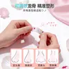 Cinta moldeadora de nariz ajustable, cinta personalizable y de soporte para aletas nasales, cinta cosmética exquisita para moldear la nariz, cinta invisible para corrección de nariz para mujeres