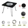 Parrilla de Barbacoa para Exterior para Uso Doméstico, Mesa de Barbacoa Plegable Portátil Sin Humo, Parrilla de Carbón para Patio Exterior Preparación de Té