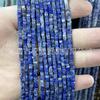 1*2MM contas espaçadoras peça quadrada contas soltas cristal ágata olho de tigre espaçador quadrado acessórios diy pulseira gaxeta material jade