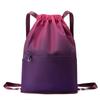 Mochila com Cordão Colorida Degradê Tendência Bolso com Cordão Feminino Bolsa de Mãe Bolsa Dobrável para Armazenamento Bolsa Esportiva de Viagem Leve