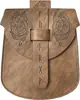 Bolsa de Disco Medieval Estilo Vikingo Escandinavo Accesorios Retro de Cosplay Amazon Temu Estilo Caliente Transfronterizo