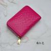 Bolsa para Tarjetas de Piel Genuina de Serpiente Capa Superior Piel de Vaca Tarjetero Billetera Pequeña de Gran Capacidad Bolsa para Tarjetas Tarjetero Billetera