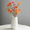 Flores Artificiais de Luxo Leve de Alta Qualidade para Decoração Floral de Casa, Entrada de Restaurante, Azaleia Artificial em Buquê, Ornamentos para Venda por Atacado
