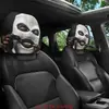 Funda para reposacabezas de coche con estampado personalizado de bandido enmascarado de hip-hop, funda universal para almohada de coche, se puede personalizar con etiquetas y hacer según las imágenes proporcionadas