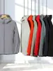 Chaqueta Fina con Capucha para Exteriores Tres en Uno Cortavientos, Impermeable, Transpirable para Montañismo Resistente al Frío Ropa de Trabajo con Logo para Hombre