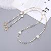 Yi Lian Novo High-end Cristal Alien Pearl Crossbody Caso Do Telefone Móvel Cordão Moda All-match Pingente Anti-Lost Cadeia