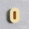 Novos blocos de construção alfanuméricos de fivela de sapato casual de acrílico com contas, acessórios de fivela de sapato artesanais faça você mesmo, atacado