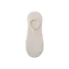 Meias finas de verão femininas de corte baixo com silicone antiderrapante cor sólida tornozeleiras respiráveis calcanhar antiderrapante meias invisíveis japonesas