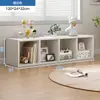 Gabinete Almacenamiento Gabinete Estantería Estante de Almacenamiento Librero de Pie Gabinete de Almacenamiento para el Hogar Estante por Niveles Gabinete de Ocho Compartimentos Gabinete Bajo Gabinete de Rejilla